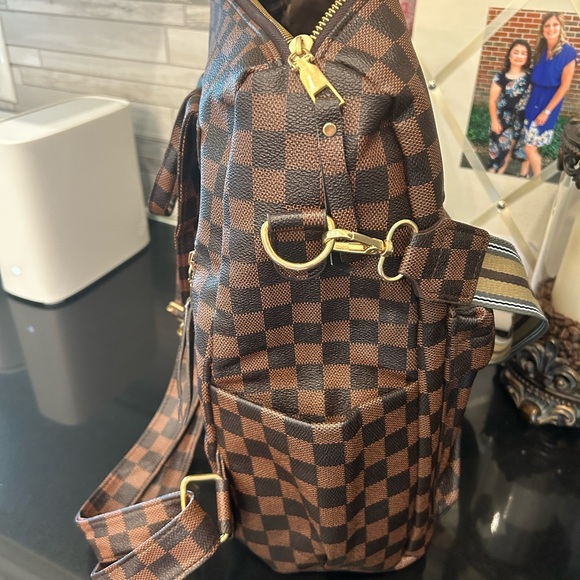 SOLD - Checkered backpack - Picture 5 of 5